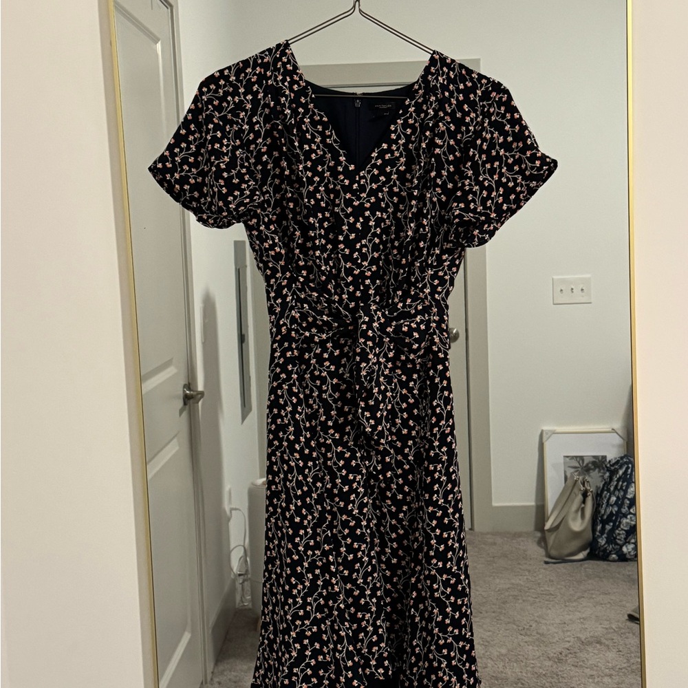 Floral Navy Dress